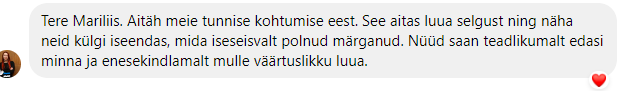 Mariliis Lukk Coaching