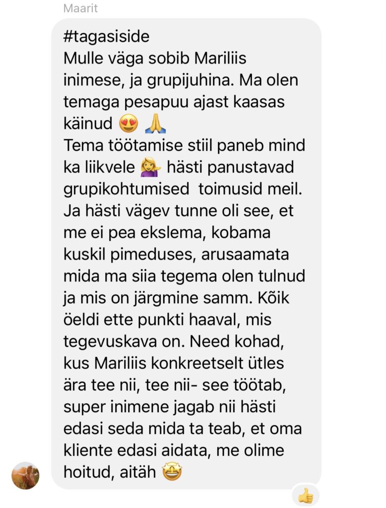 Mariliis lukk_stardiklubi_tagasiside_5